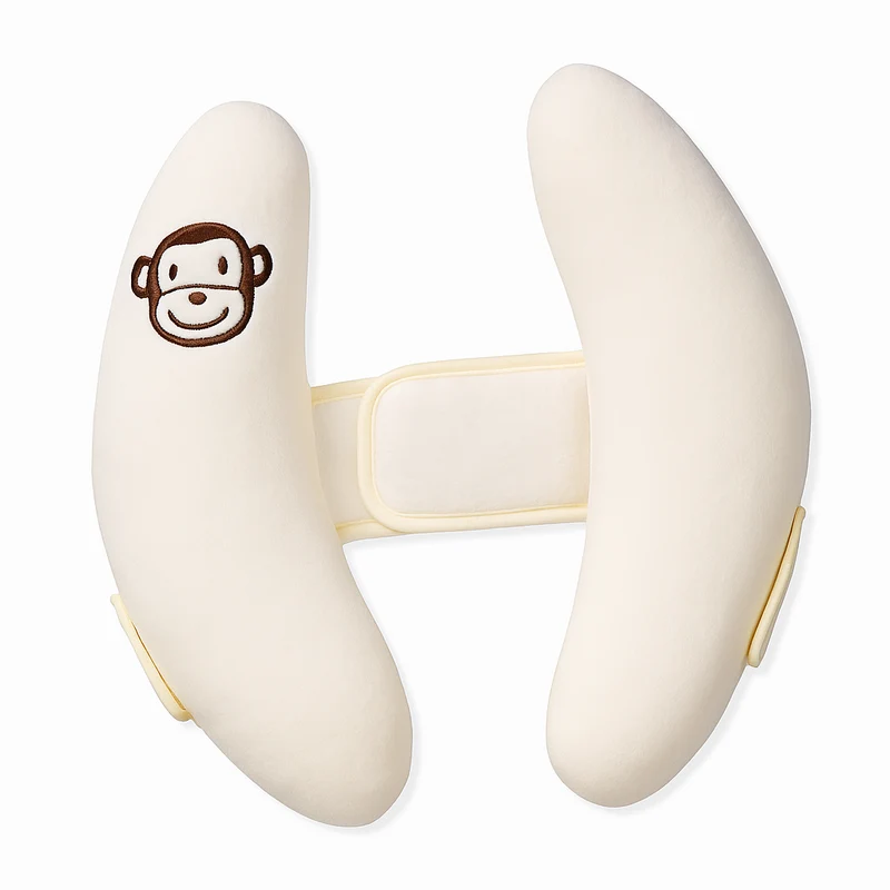 Ergonomisk Bananpude til Børn – Blød Støtte og Tryghed