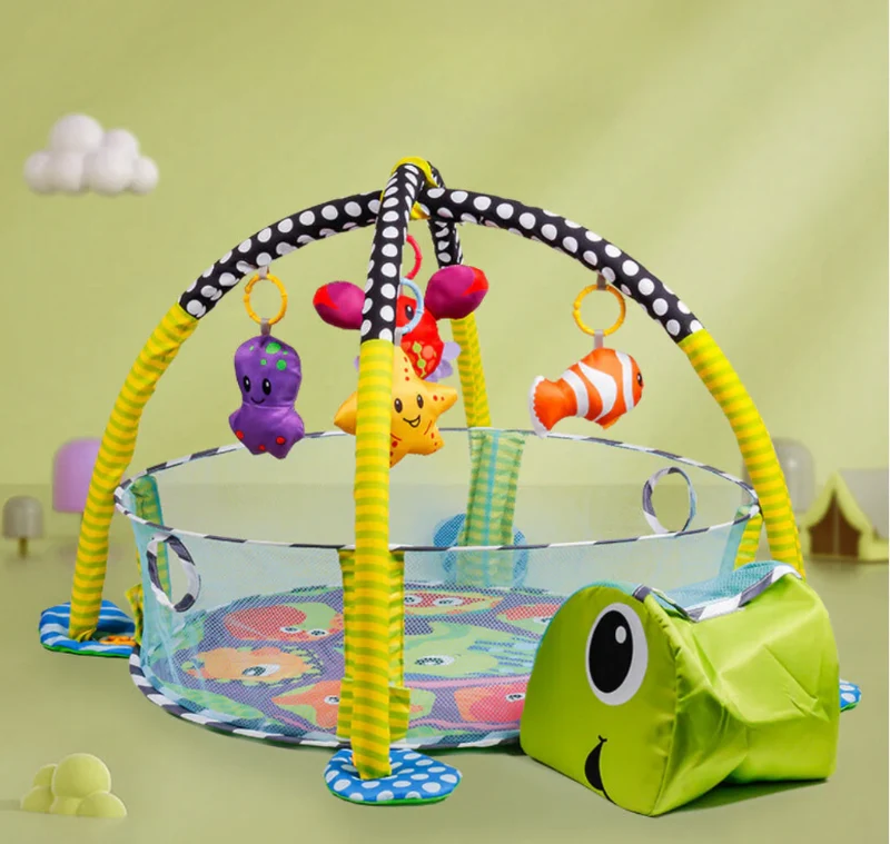 Baby Aktivitetscenter med 360° Rotation og Sikker Komfort