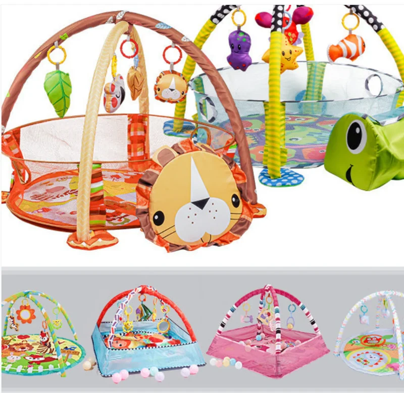 Baby Aktivitetscenter med 360° Rotation og Sikker Komfort