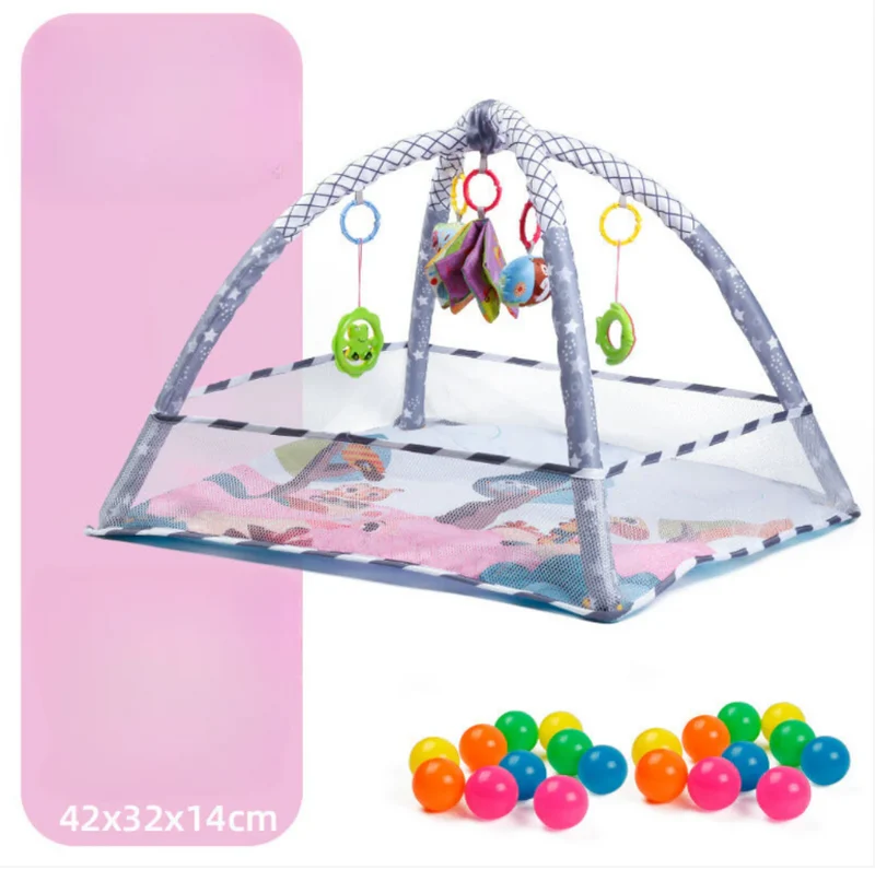 Baby Aktivitetscenter med 360° Rotation og Sikker Komfort