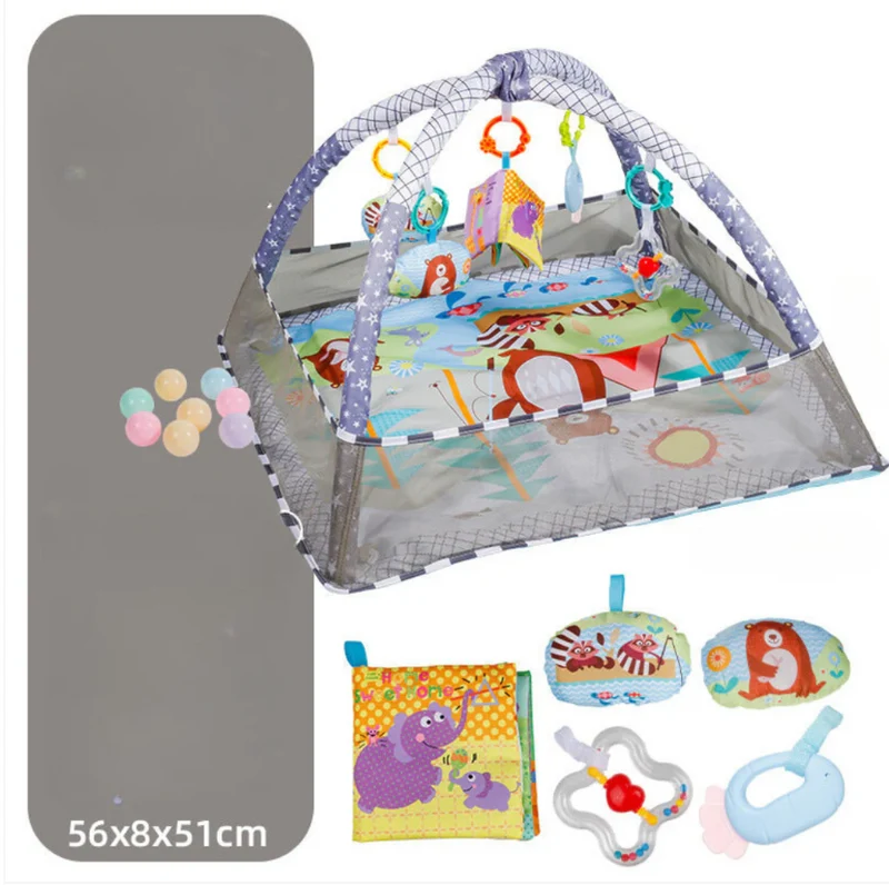 Baby Aktivitetscenter med 360° Rotation og Sikker Komfort