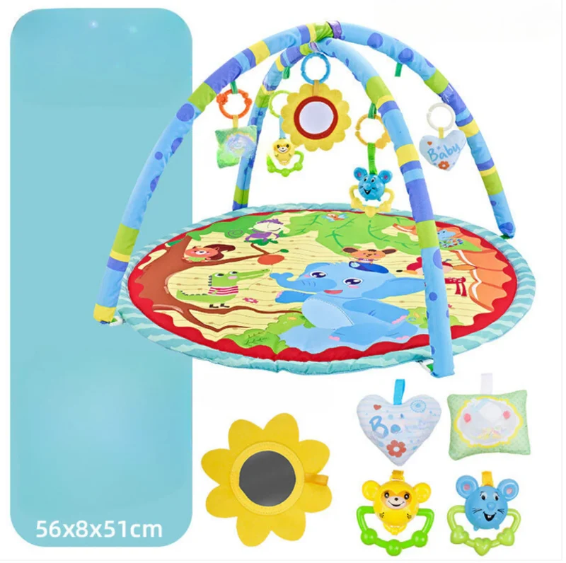 Baby Aktivitetscenter med 360° Rotation og Sikker Komfort