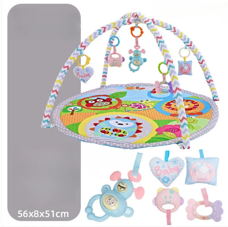 Baby Aktivitetscenter med 360° Rotation og Sikker Komfort