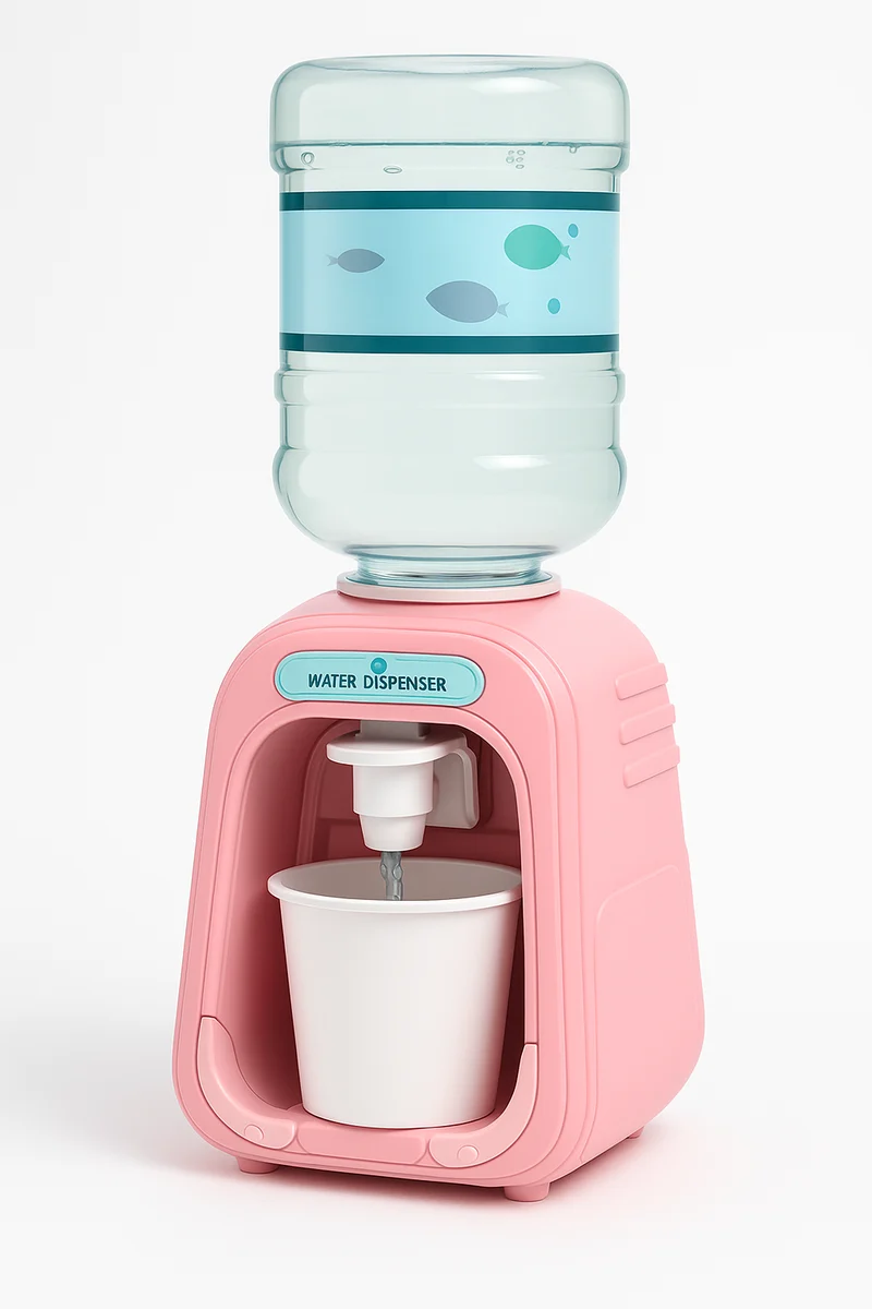 Sjov Børnevanddispenser med Tegneserie Design – Lær & Leg