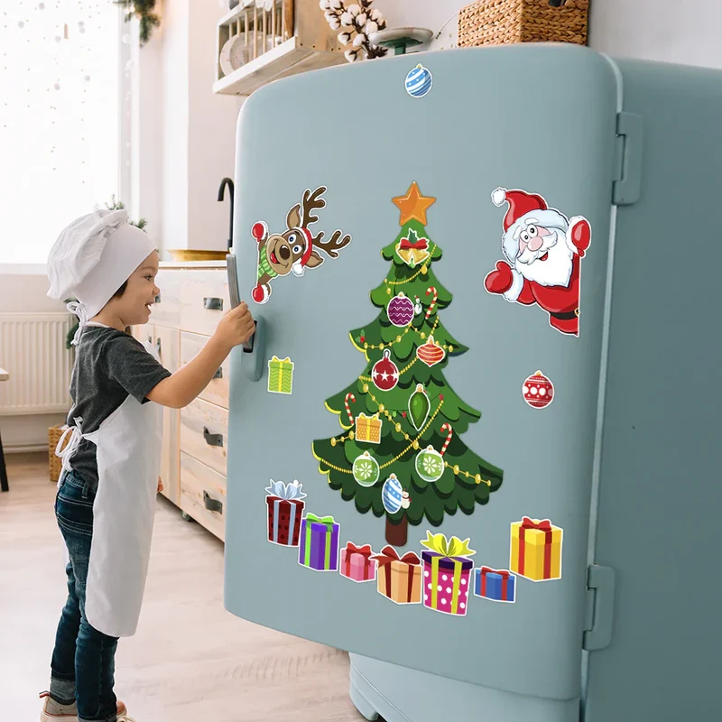 Magnetisk Julepynt Sæt: Kreativ Leg & Dekoration