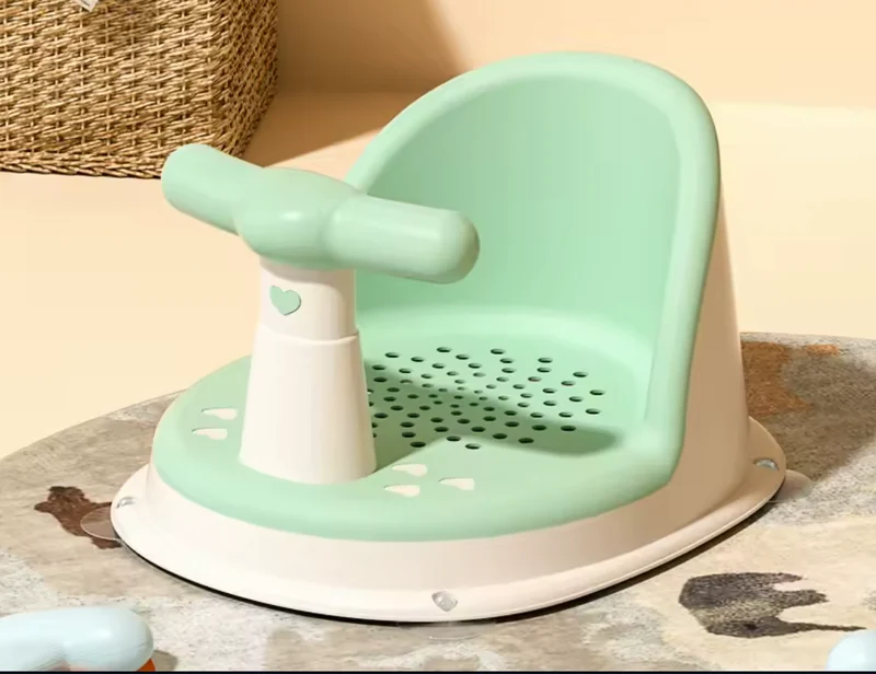 Sikker og Komfortabel Baby Badehjælp - Let og Bærbar