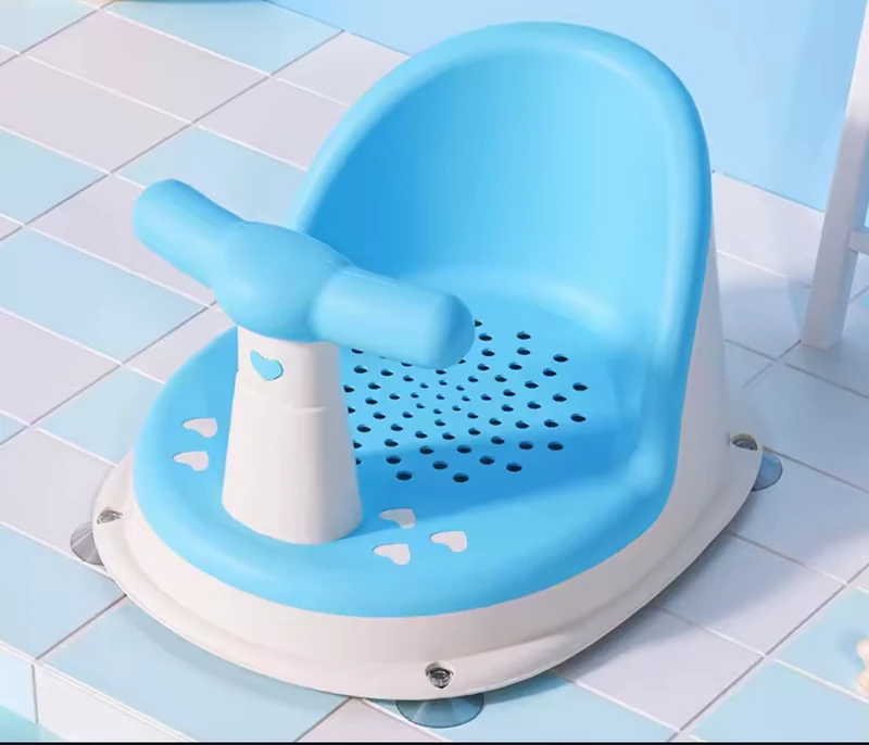 Sikker og Komfortabel Baby Badehjælp - Let og Bærbar