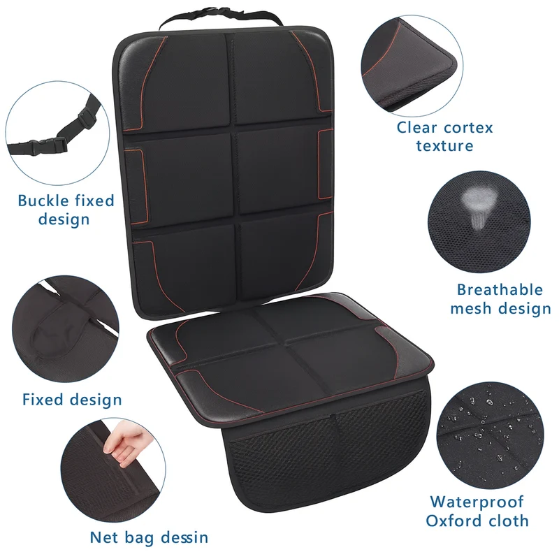 Bilsædebeskytter til Børnesæder - Beskyt og Organiser
