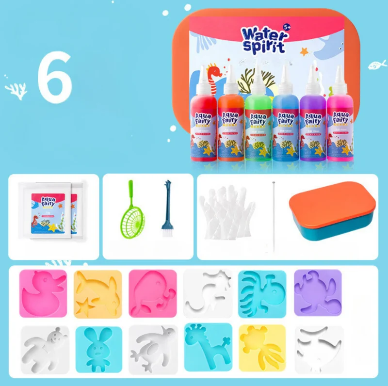 Kreativt Jelly Design Sæt – Magisk Vandleg for Børn