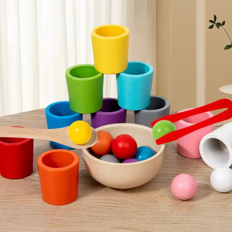 Montessori Farve & Form Læresæt - Stimulerer Kreativ Læring