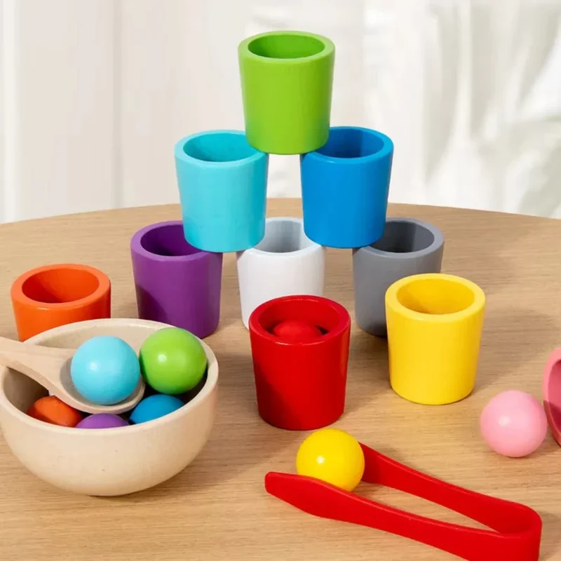 Montessori Farve & Form Læresæt - Stimulerer Kreativ Læring