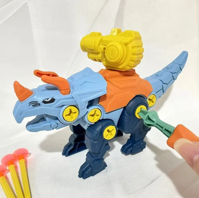 Byg & Skyd Dinosaur Sæt for Kreativt Leg & Læring