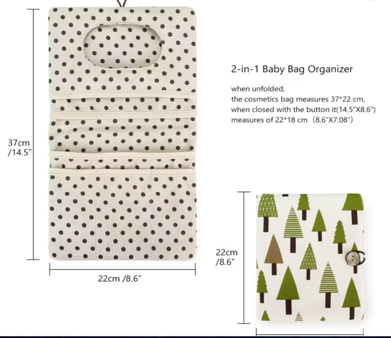 Vandtæt Blepose: Hold Baby Essentials Tørre & Organiserede