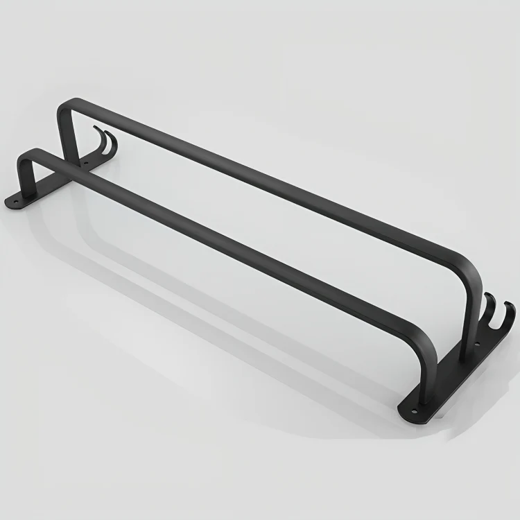 Vægmonteret Håndklædeholder i Aluminium - Pladsbesparende Design