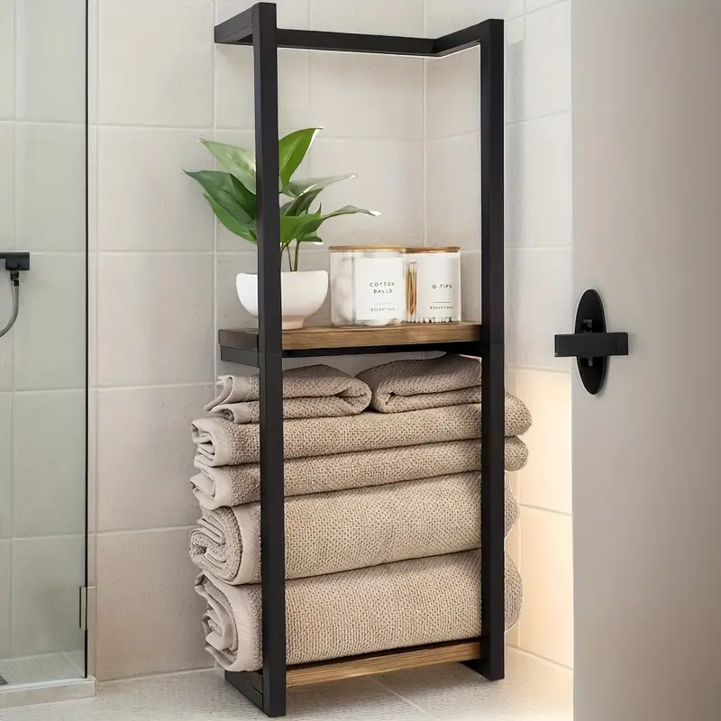 Væghængt Håndklædeholder | Pladsbesparende & Elegant Design