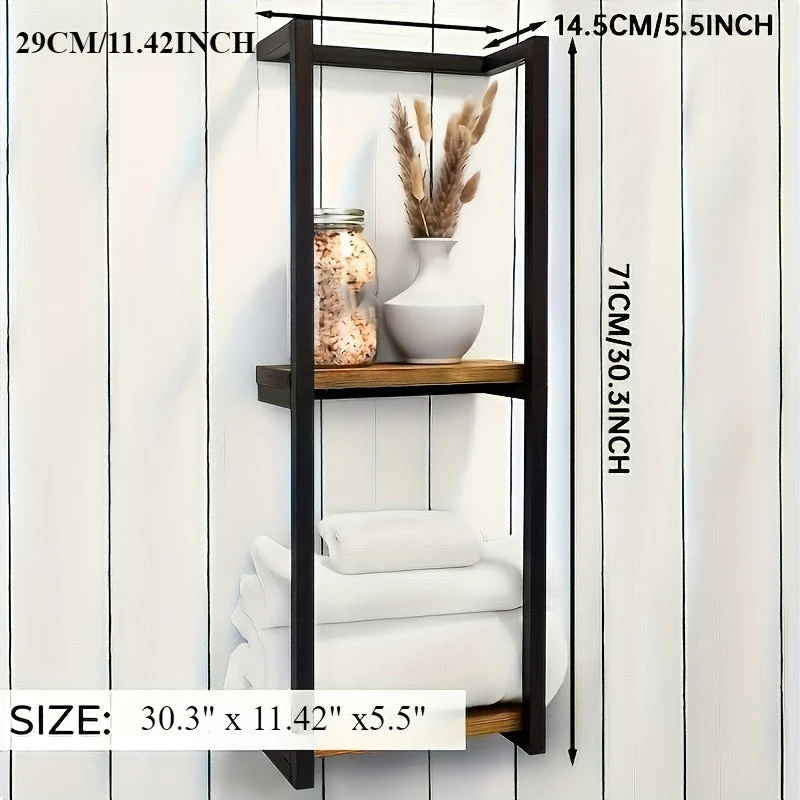 Væghængt Håndklædeholder | Pladsbesparende & Elegant Design
