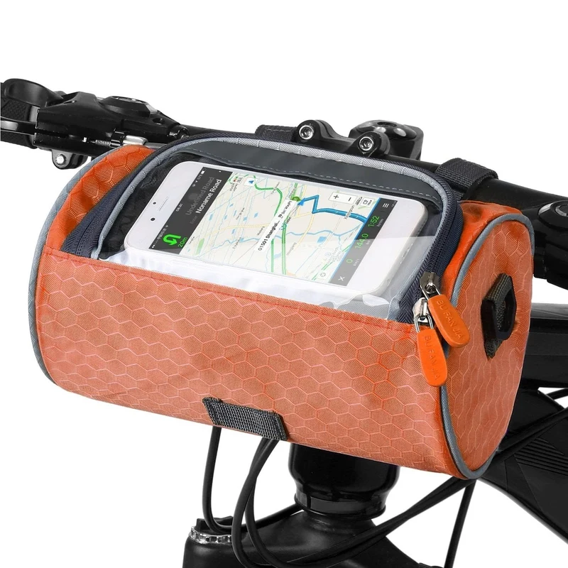 Vandtæt Cykeltaske med Touchskærm til Sikker Navigation