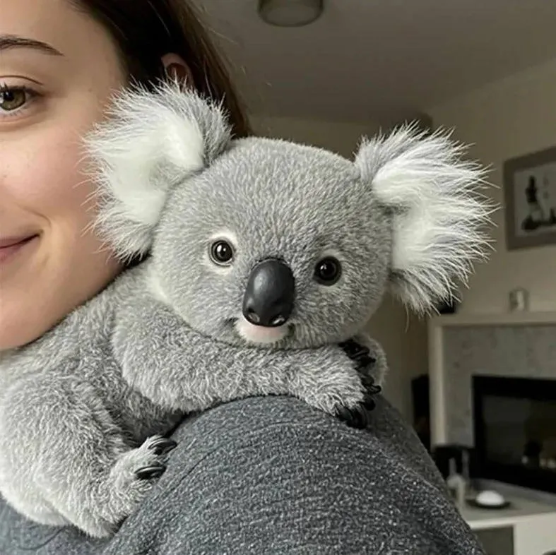 Beroligende vægtet koala bamse til kram og hygge