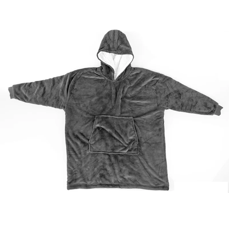 Ekstra Stor Hygge Hoodie med Lomme og Hætte