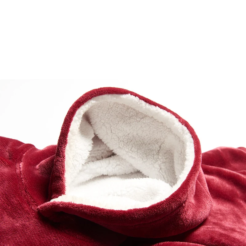 Ekstra Stor Hygge Hoodie med Lomme og Hætte