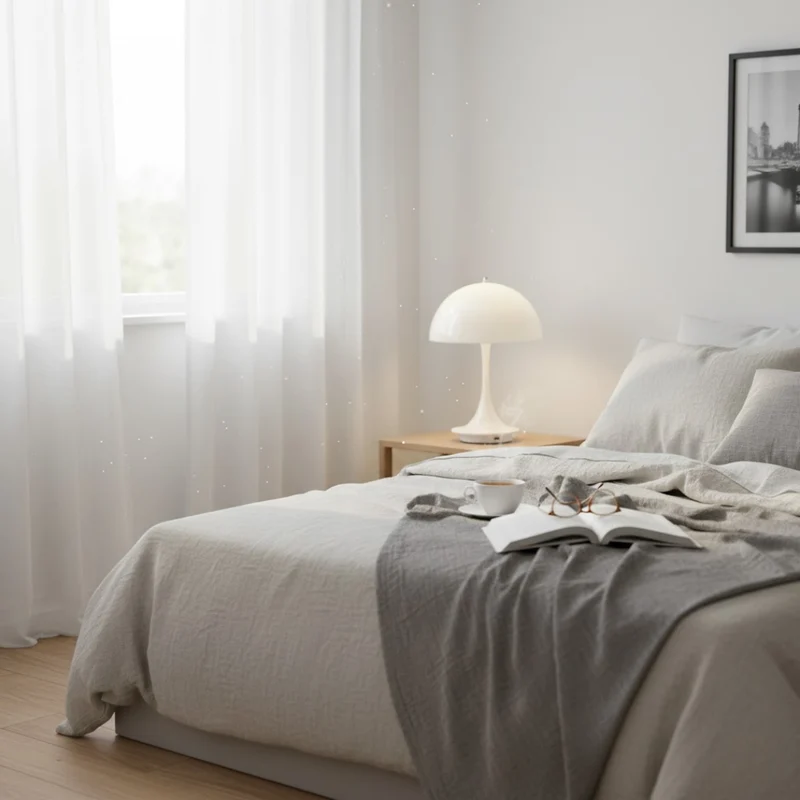 Trådløs Bordlampe med Genopladeligt Batteri – Stilfuldt Design