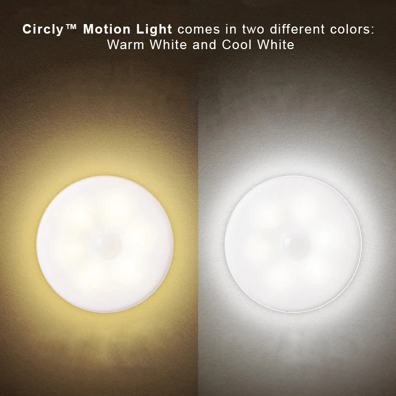 Trådløs LED-lampe med bevægelsessensor – Nem installation