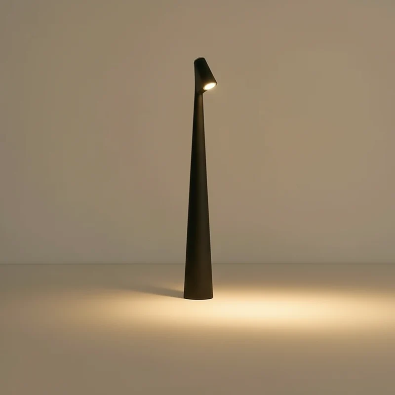 Trådløs LED Bordlampe med Minimalistisk Nordisk Design