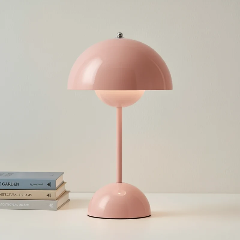 Moderne LED Bordlampe med Justerbart Lys - Skandinavisk Stil