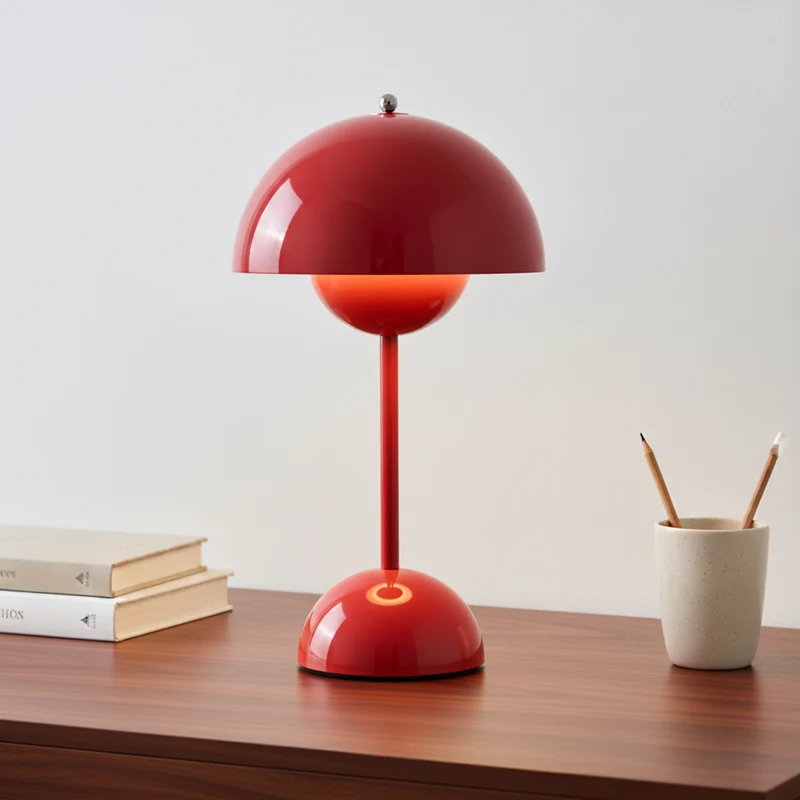 Moderne LED Bordlampe med Justerbart Lys - Skandinavisk Stil