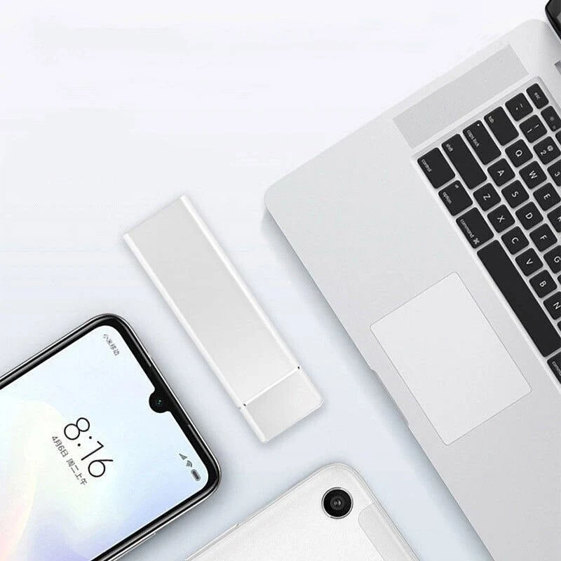 Hurtig Ekstern SSD 8 TB med USB-C – Let og Bærbar
