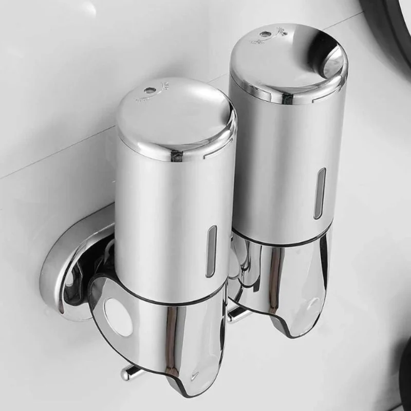 Vægmonteret Sæbedispenser i Moderne Design - Spar Plads