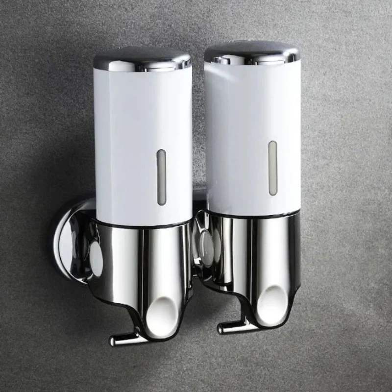 Vægmonteret Sæbedispenser i Moderne Design - Spar Plads