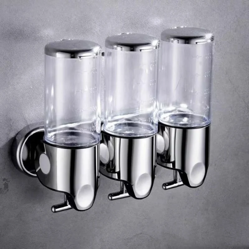 Vægmonteret Sæbedispenser i Moderne Design - Spar Plads