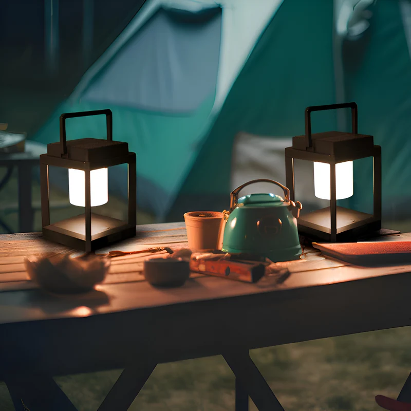 Solarlanterne med USB: Bæredygtig og Elegant Udendørsbelysning