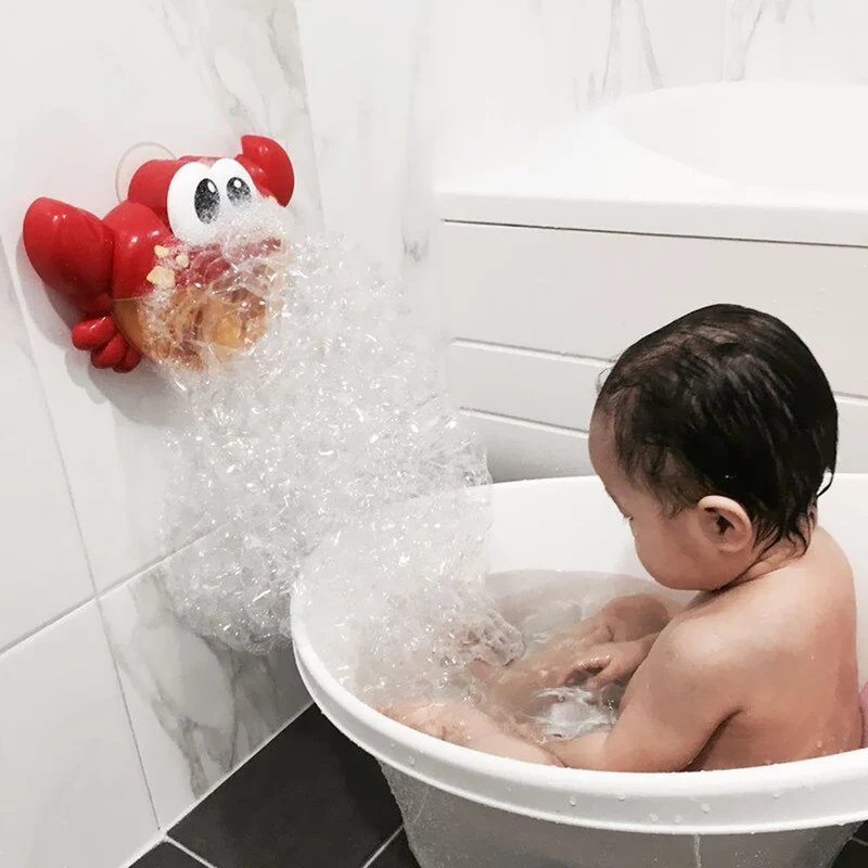Farverig Krabbe Badelegetøj - Skab Bobler og Glæde i Badet