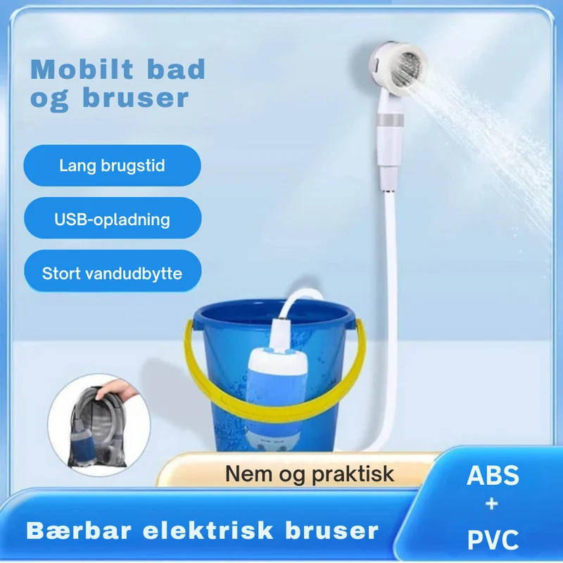 Bærbar og Sammenfoldelig Vandbeholder til Camping og Udendørsbrug