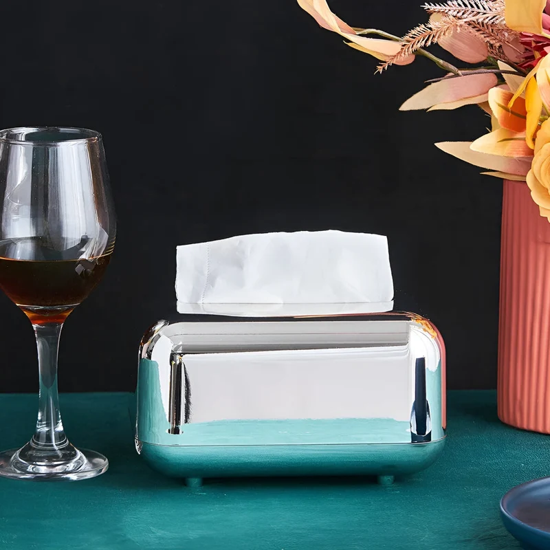 Guldspejl Tissue Holder – Luksuriøs Opbevaring til Dit Hjem