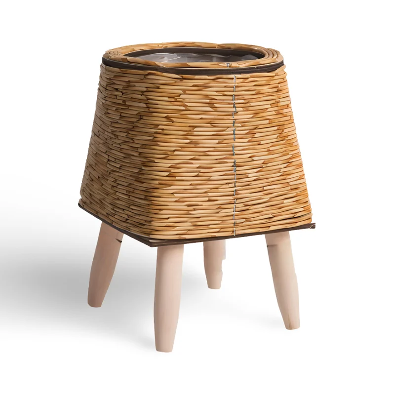 Håndvævet Plantekrukke i Rustikt Design | Holdbar og Elegant