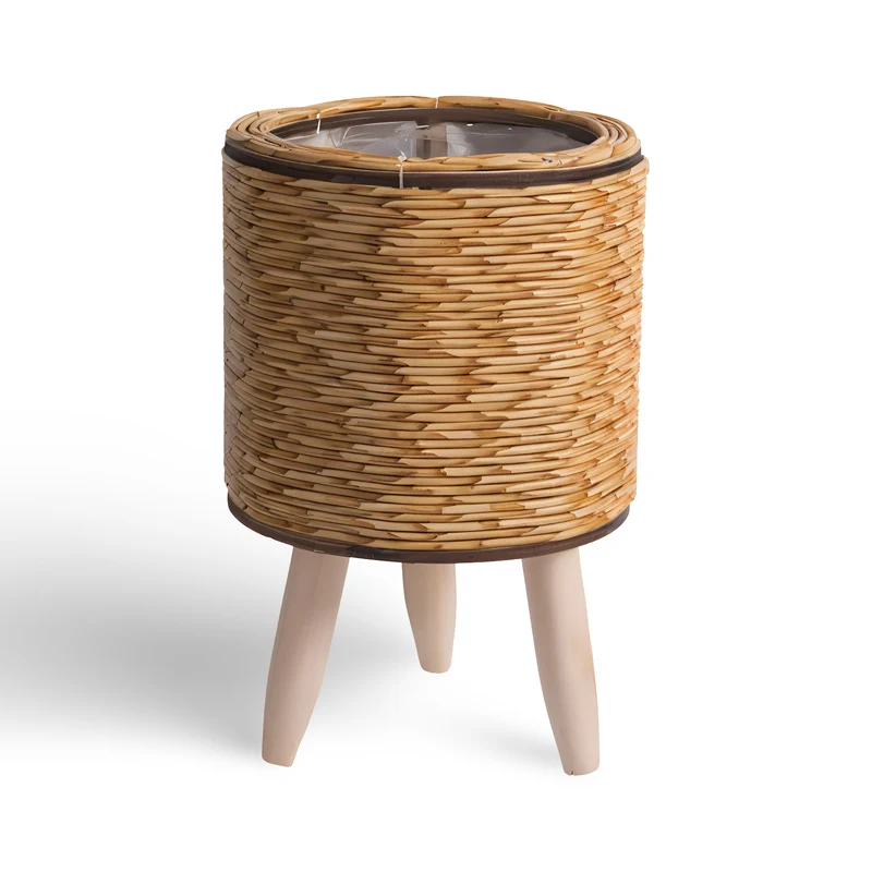Håndvævet Plantekrukke i Rustikt Design | Holdbar og Elegant