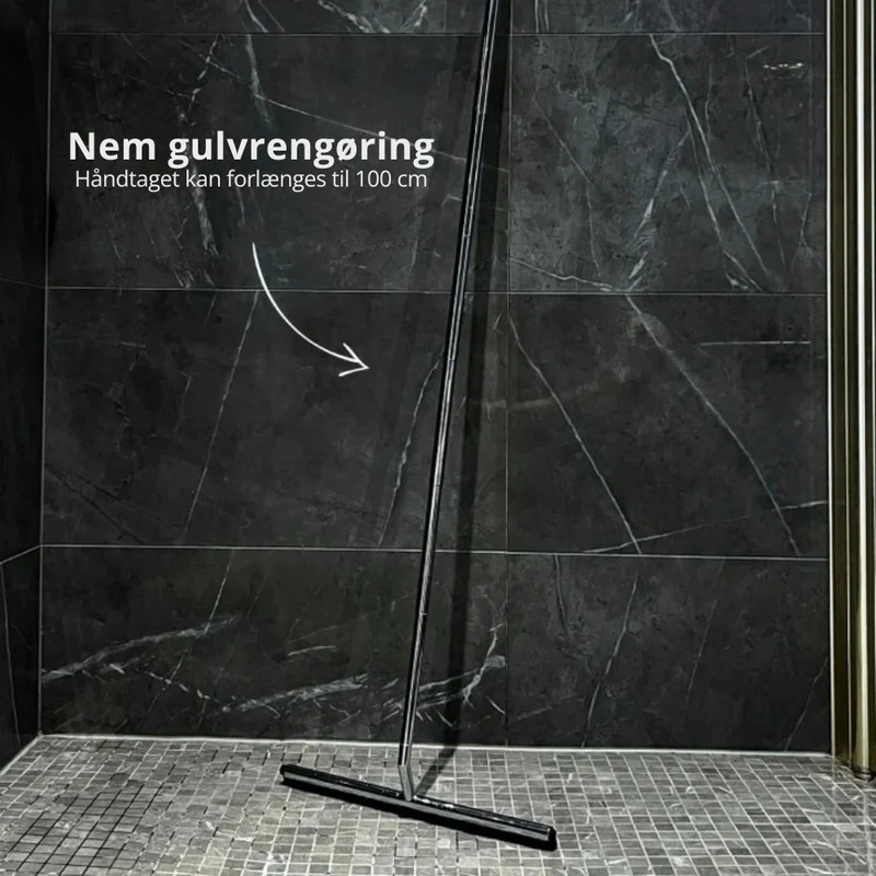 Effektiv 2-i-1 Bruseskraber med Justerbart Håndtag