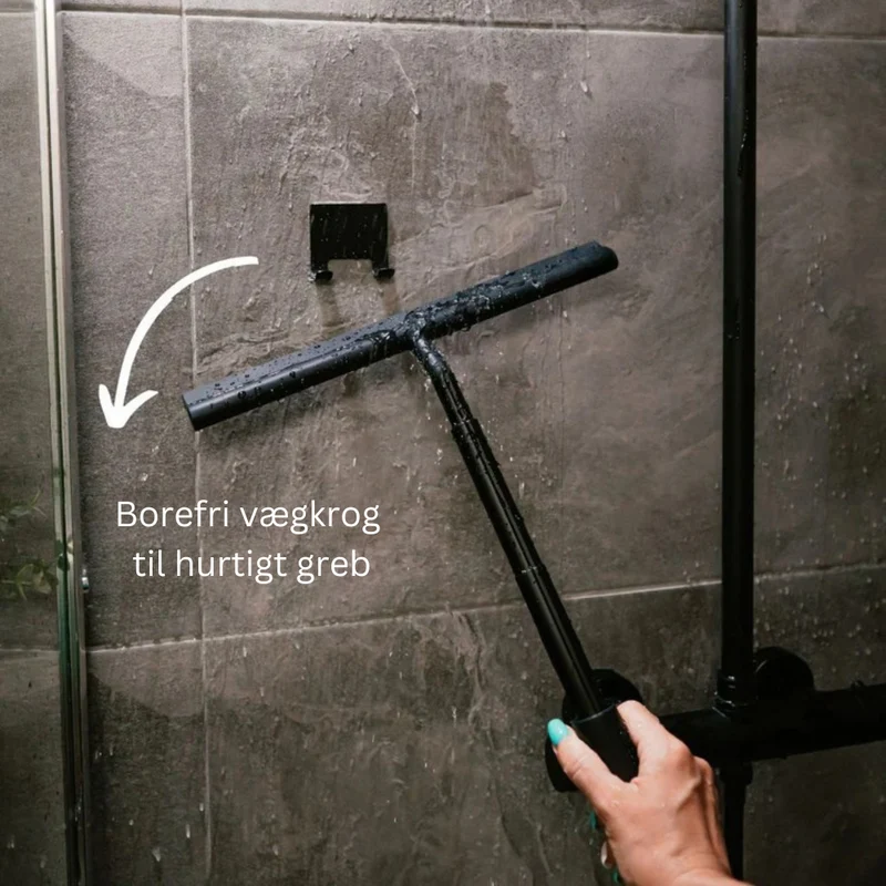 Effektiv 2-i-1 Bruseskraber med Justerbart Håndtag