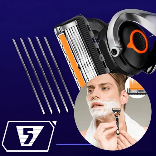 Perfekt Barbering med GlideRazor – Ingen Irritation