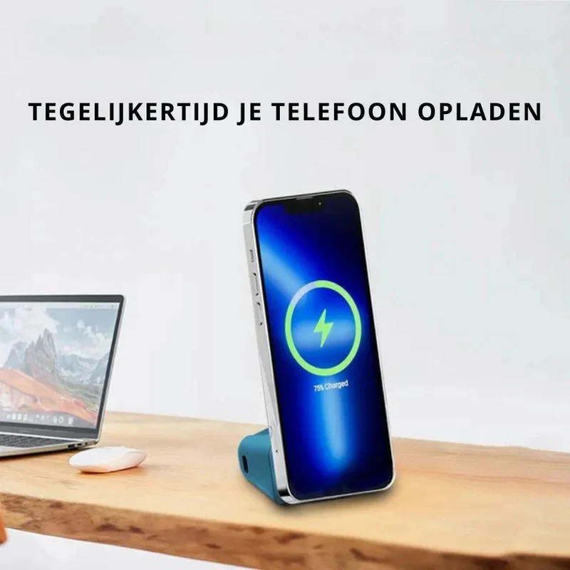 Skridsikkert Mobilgreb med 360° Rotation for Perfekte Optagelser