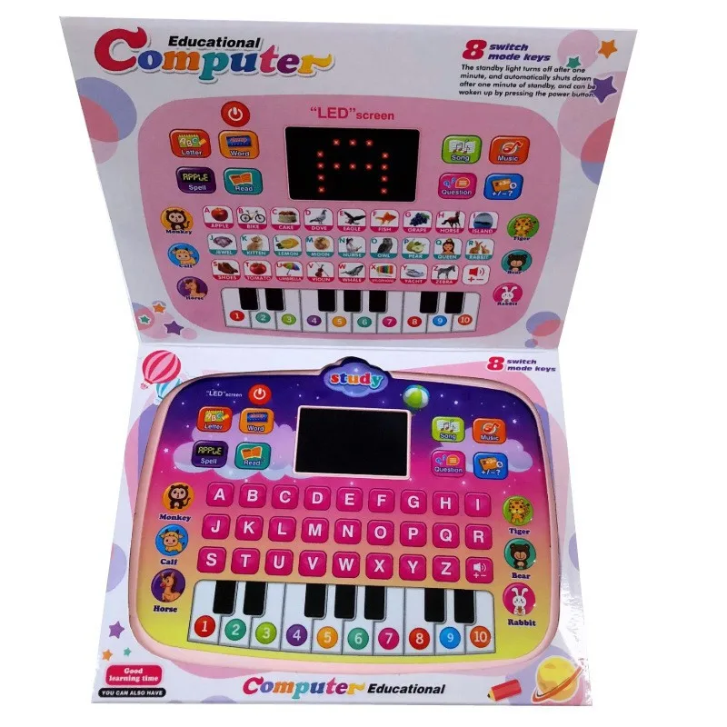 Børnetablet med Læring & Sjov – Stimulerer Sprog & Matematik