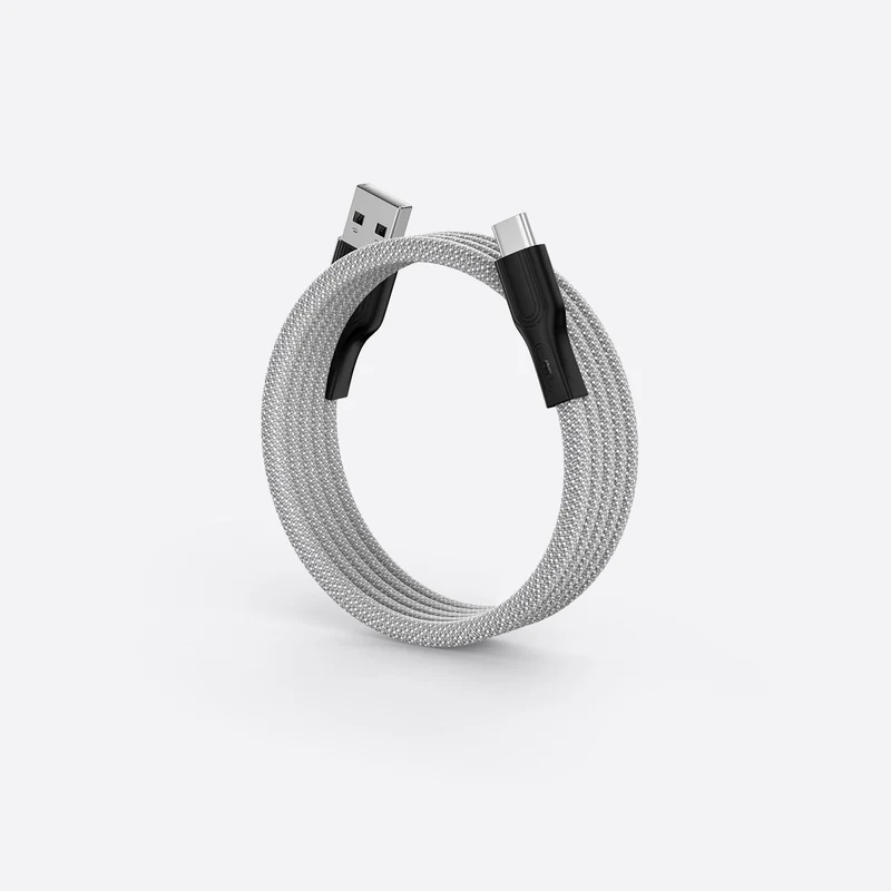 Magnetisk Opladerkabel 1m – Hurtigopladning og Nem Tilslutning