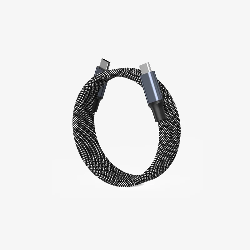 Magnetisk Opladerkabel 1m – Hurtigopladning og Nem Tilslutning