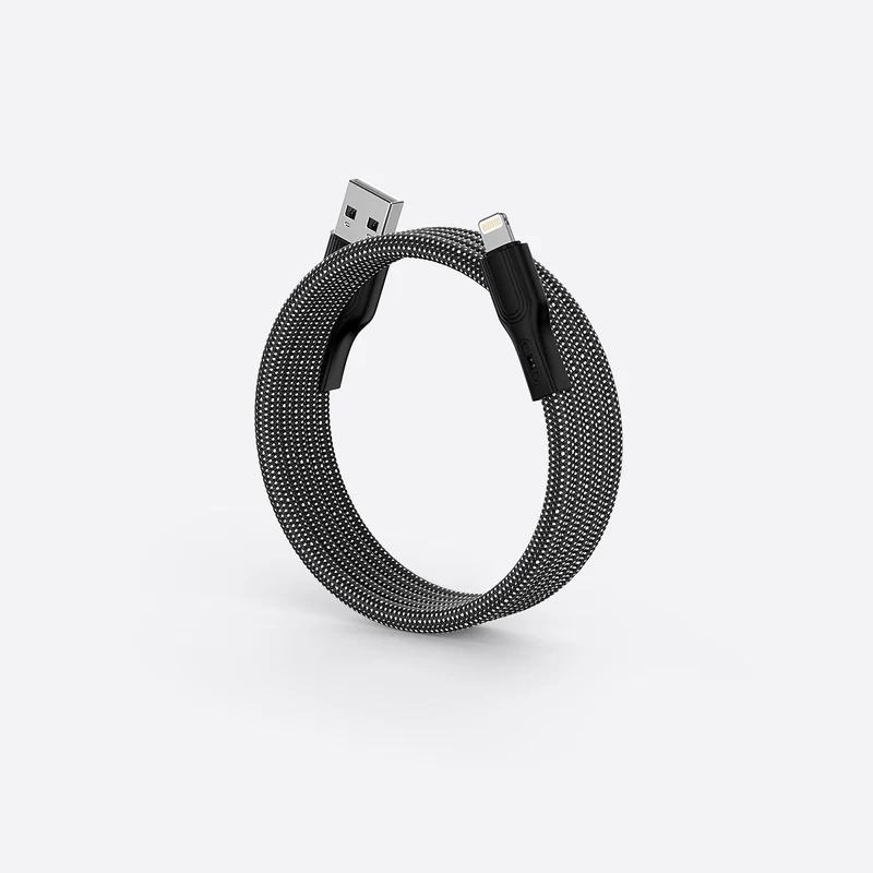 Magnetisk Opladerkabel 1m – Hurtigopladning og Nem Tilslutning