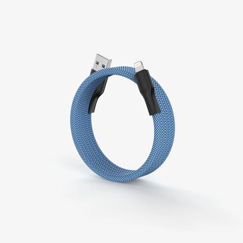 Magnetisk Opladerkabel 1m – Hurtigopladning og Nem Tilslutning