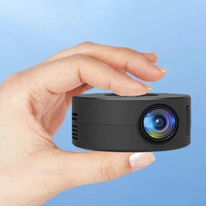 Bærbar HD Mini Projektor – Trådløs Streaming og Biografoplevelse