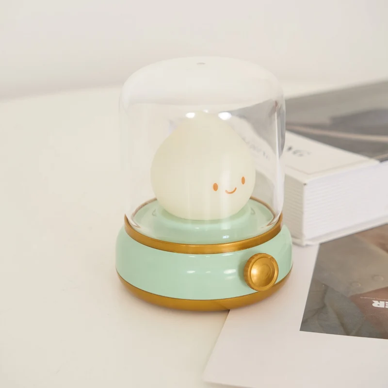 LED Natlampe med Justerbar Lysstyrke og Vintage Design